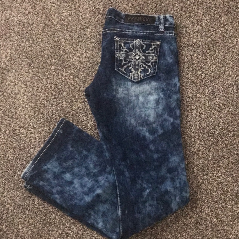 NWOT Rue 21 Premiere Acid Washed Jeans 9/10